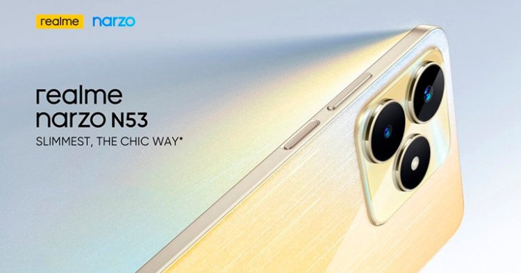 Realme Narzo N53 with 33W Fast Charging Support Launching Soon in Nepal